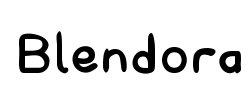 Blendora - logo